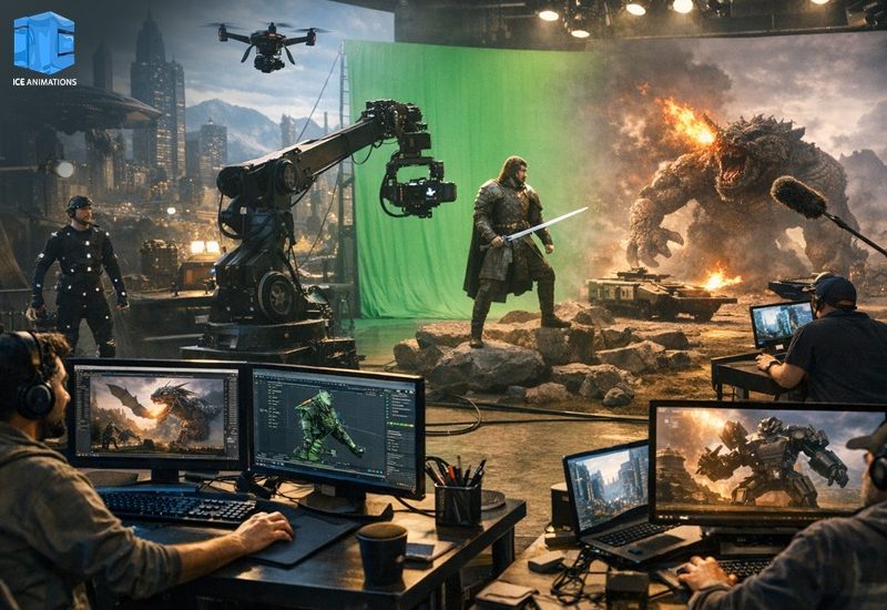 CGI/VFX Service in Pakistan for Cinemas