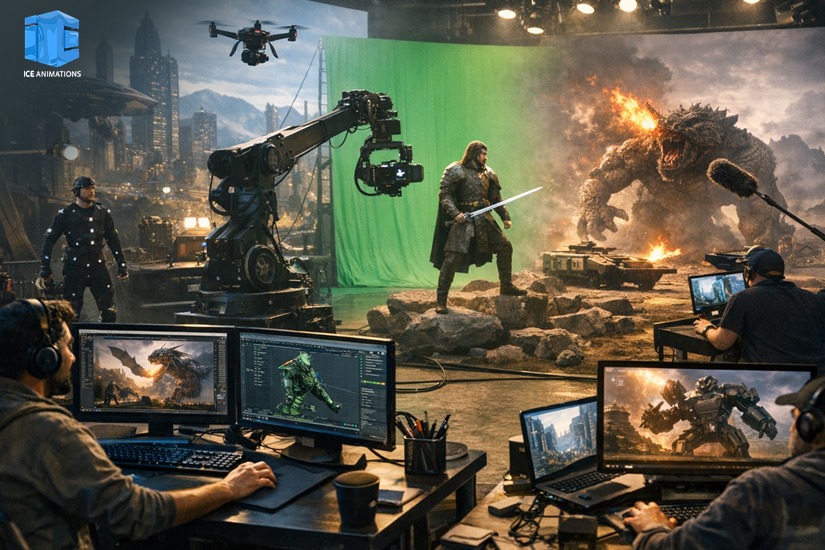 CGI/VFX Service in Pakistan for Cinemas